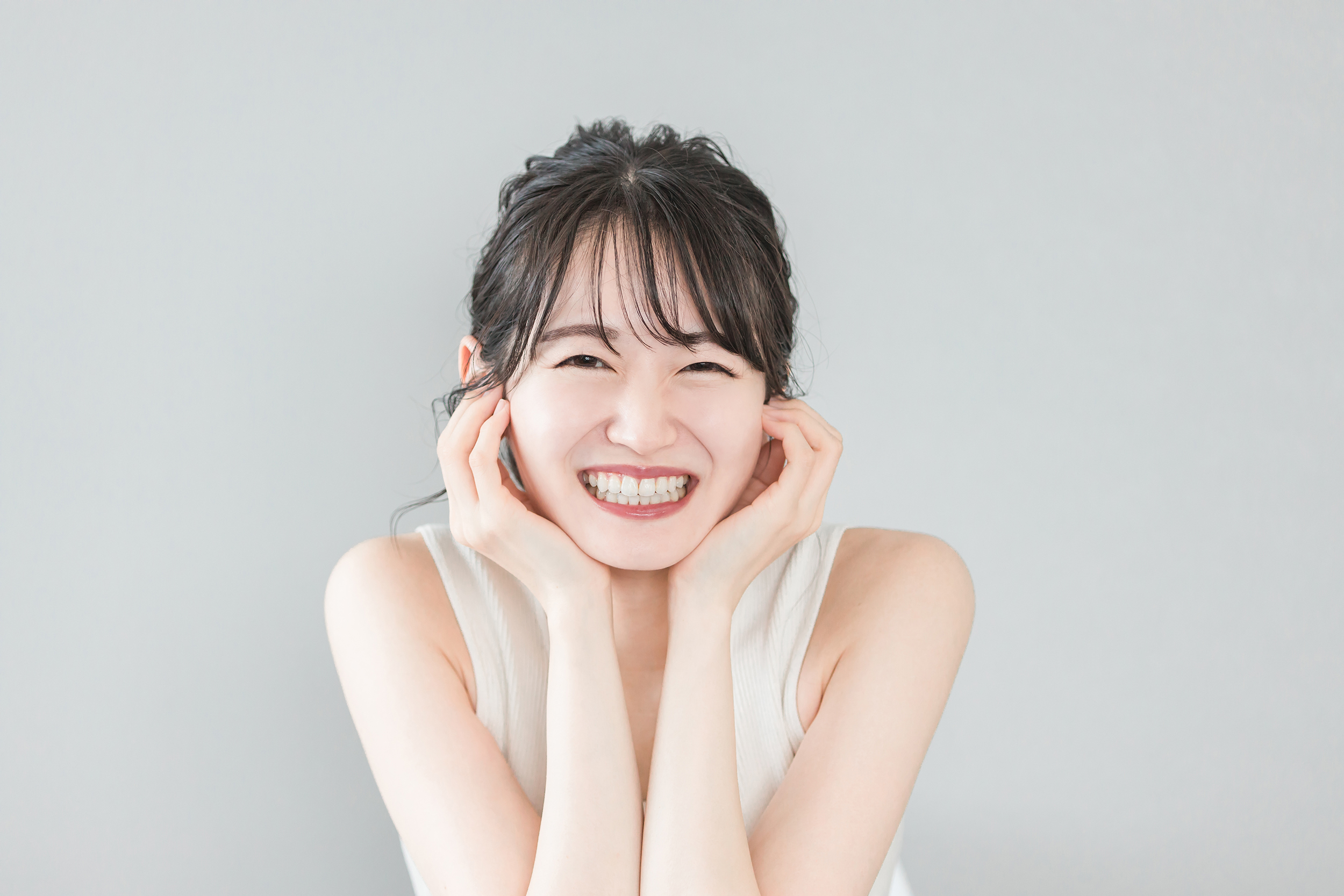 審美的治療と矯正について